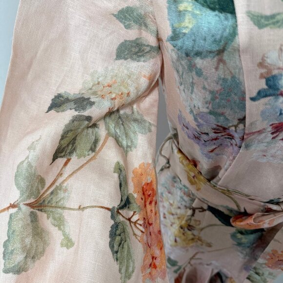 Zimmermann Illuminate Peplum Mini Dress - Picture 9 of 11